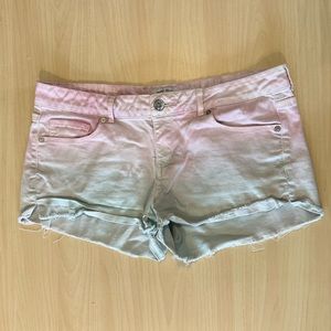 Ombré shorts